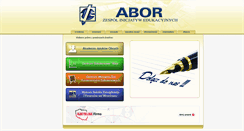 Desktop Screenshot of abor.com.pl